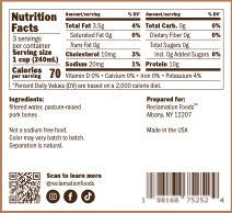 4-Pack Combo Korean-Style Bone Broth (2x Beef, 2x Pork; 24 oz Jars)