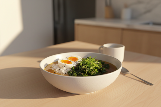 bone broth breakfast bowl