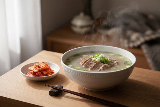 Korean Beef Bone Soup (Easy Seolleontang-Inspired Recipe)